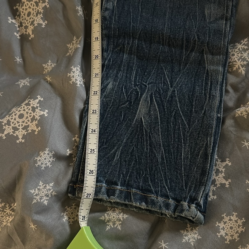 7/27 relaxed fit Kancan non-distressed jeans - Picture 9 of 10